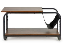 Modern loft coffee table, 2 levels ModernHome