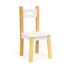 Wooden children's furniture set: table + 2 chairs ECOTOYS