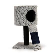 Cat scratching post hanging toy