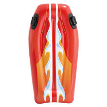 Inflatable board with handles for children Red INTEX