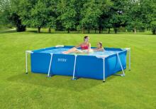 Rack, rectangular, garden pool, 2.6x1.6 m