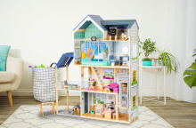 XXL leļļu māja Maya Residence 28 gabali ECOTOYS