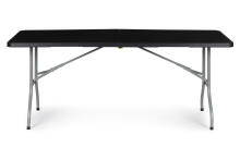 Folding Catering Banquet Garden Table 153 cm Black MultiGarden