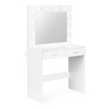Modern Home Toilet Table Art.CHDT03 Liels mūsdienīgs kosmētikas tērpu galds ar spoguli un atvilktnēm