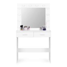 Modern Home Toilet Table Art.CHDT03 Liels mūsdienīgs kosmētikas tērpu galds ar spoguli un atvilktnēm