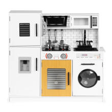 Large wooden kitchen for children + sounds of lights ECOTOYS