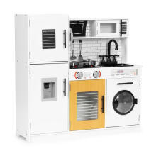 Large wooden kitchen for children + sounds of lights ECOTOYS