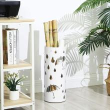 Modern white umbrella stand
