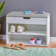 Cabinet, shelf, shoe bench with seat