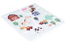 Large EVA foam mat for children Farma 90.5x90.5 cm 21 pcs ECOTOYS