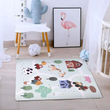 Large EVA foam mat for children Farma 90.5x90.5 cm 21 pcs ECOTOYS
