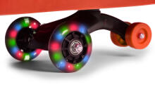 Качалка на колесах Wiggle от ECOTOYS с LED-колесами красного цвета