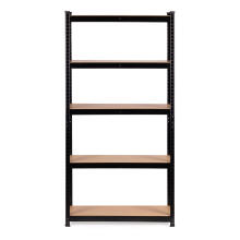 Metal Storage Shelf 180x90x30 cm for Garage or Basement, 5 Shelves, 875 kg Capacity ModernHome
