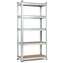 Uzglabāšanas plaukts 205x120x45 cm Cinkots tērauds, 5 plaukti, 875 kg ietilpība ModernHome
