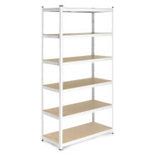 Стеллаж 222x110x50 см из оцинкованной стали, 6 полок, грузоподъемность 1050 кг ModernHome