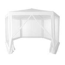 Садовый павильон-тент 2x2x2 м с москитной сеткой белый MultiGarden