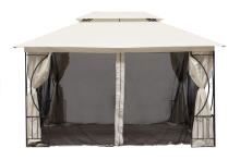 Mosquito Net for Garden Pavilion 3x4 m with Zipper Closures MultiGarden