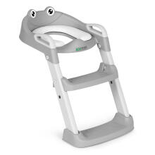 Toilet seat for children with steps and ladder, blue, ECOTOYS