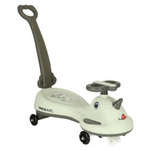 Bebe Basic Swing FIX S1 Art.253496 Gravity ride‑on car with handle and glowing LED wheels