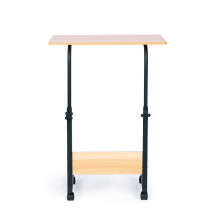 Laptop table with wheels, overbed, overcouch table - brown ModernHome
