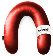 La Bebe™ Rich Satin Nursing Maternity Pillow Art.15618 Подкова для сна, кормления малыша 30x104 cm