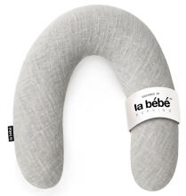 La Bebe™ Rich Linen Nursing Maternity Pillow Art.12626 Подкова для сна, кормления малыша 30x104 cm