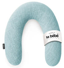 La Bebe™ Rich Linen Nursing Maternity Pillow Art.12628 Подкова для сна, кормления малыша 30x104 cm
