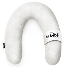 La Bebe™ Rich Linen Nursing Maternity Pillow Art.12631  30x104 cm