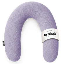 La Bebe™ Rich Linen Nursing Maternity Pillow Art.12633  30x104 cm