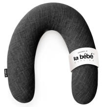 La Bebe™ Rich Linen Nursing Maternity Pillow Art.12636 Подкова для сна, кормления малыша 30x104 cm