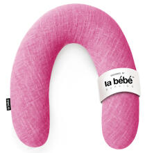La Bebe™ Rich Linen Nursing Maternity Pillow Art.12639  30x104 cm