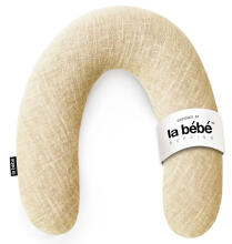 La Bebe™ Rich Linen Nursing Maternity Pillow Art.12644  30x104 cm