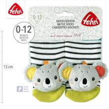 Fehn Socks Art.253768  Zeķītes ar grabulīšiem - Koalas