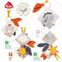 Fehn - Soft picture book - Donkey & teddy
