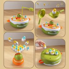 WOOPIE Игра на ловкость Динозавры Рыбалка 2в1 Катапульта