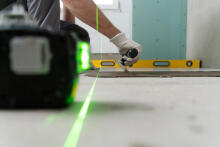 Laser Level 360° 4D Cross Line Green Laser 16 Lines