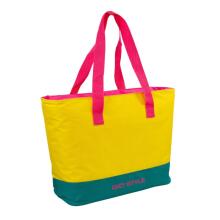 Thermal bag Beach Fluo Tote assorted, green/pink//yellow/light blue