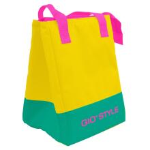 Termiskā soma Beach Fluo Lunche Bag asorti, zaļa/rozā//dzeltena/gaiši zila
