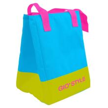 Termiskā soma Beach Fluo Lunche Bag asorti, zaļa/rozā//dzeltena/gaiši zila