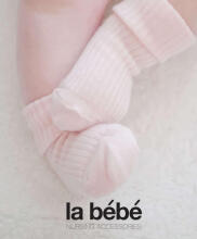 La bebe™ Natural Eco Cotton Baby Socks Art.81008 Blue
