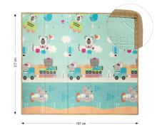 MILLY MALLY 6432 Складной Пенный Коврик Игра Цирк и Путешествия T1