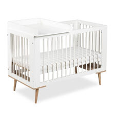 KLUPŚ Кроватка Накладка 120x60 Белая