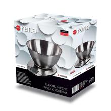 Электронные кухонные весы с чашей ELDOM WK320S, стальные