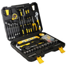 Tool Set in Carrying Case – 140 Pieces: Wrenches, Screwdrivers, Bits