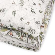 Makaszka  Bedding Set Сotton S 70x90/30x40cm Art.254548 Ornithology  Augstas kvalitātes gultas veļa no kokvilna