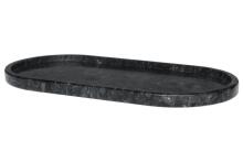 Maku Tray marmora melns 30x15 cm