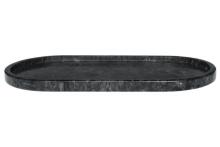 Maku Tray marmora melns 30x15 cm