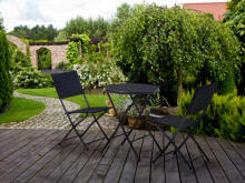 Folding garden table, 60 cm, for the terrace, balcony