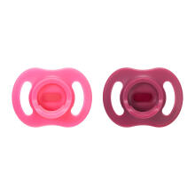 TOMMEE TIPPEE silicone knupīši, ULTRA-LIGHT 6-18M 2 gab, 433595
