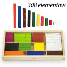 VIGA Wooden Educational Mathematical Cuisenaire Rods